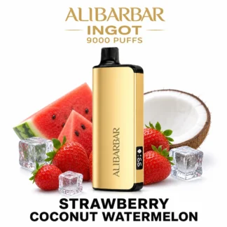 Strawberry Coconut Watermelon ALIBARBAR Ingot 9000 9,000 Puffs