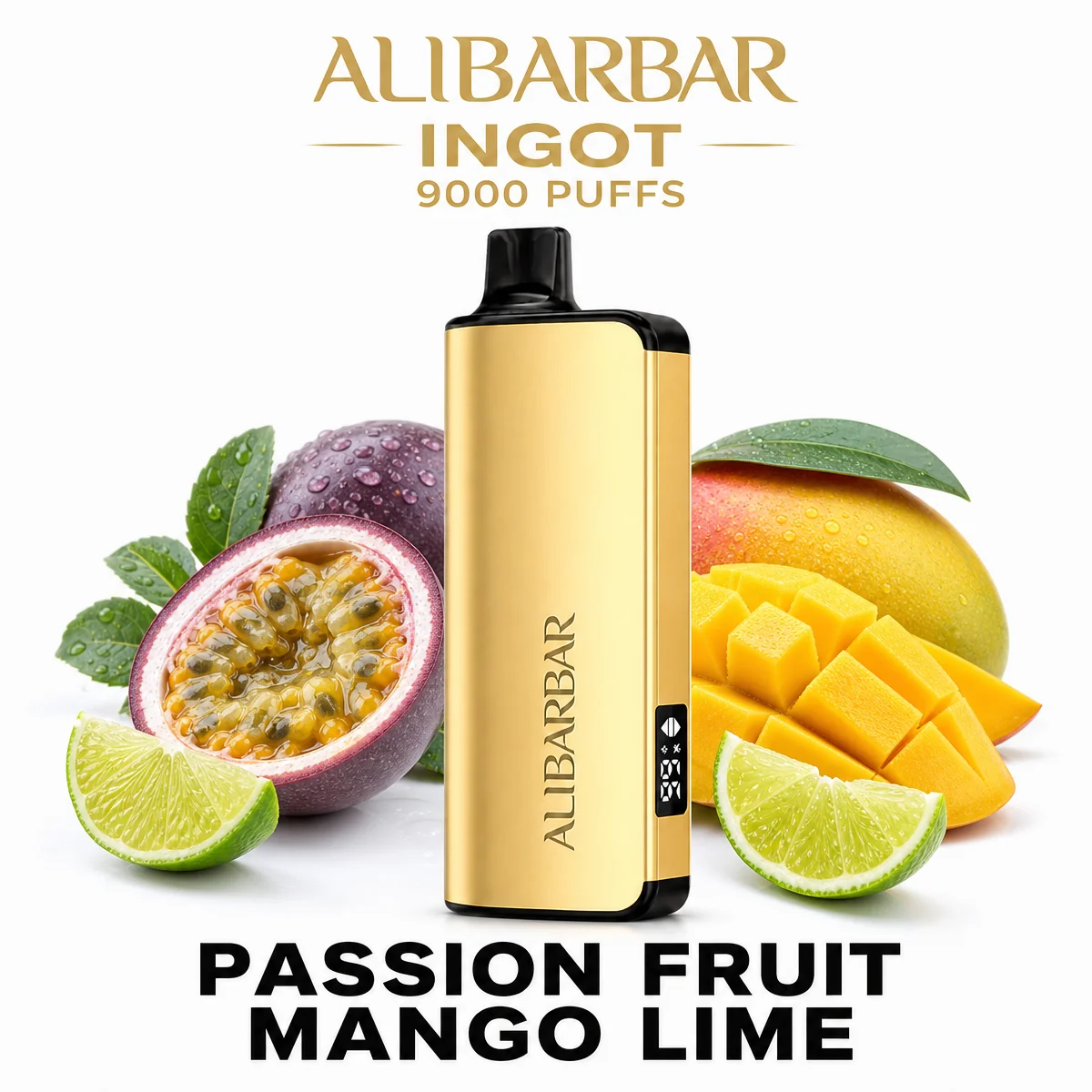 Passion Fruit Mango Lime — Alibarbar Ingot 9000