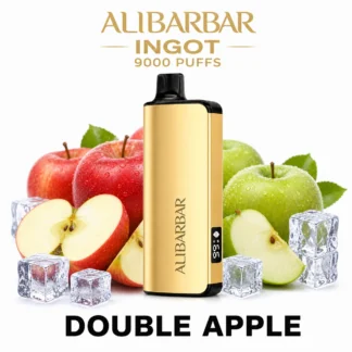 Double Apple ALIBARBAR Ingot 9000 9,000 Puffs