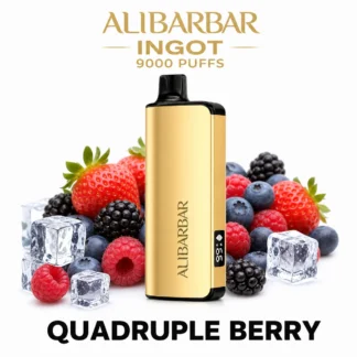 Quadruple Berry ALIBARBAR Ingot 9000 9,000 Puffs