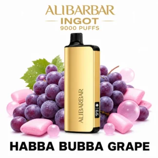 Habba Bubba Grape ALIBARBAR Ingot 9000 9,000 Puffs