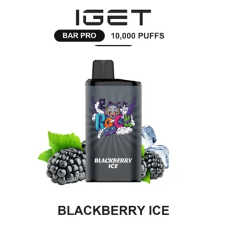 Blackberry Ice IGET Bar Pro 10,000 Puffs