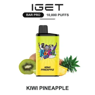 Kiwi Pineapple IGET Bar Pro 10,000 Puffs