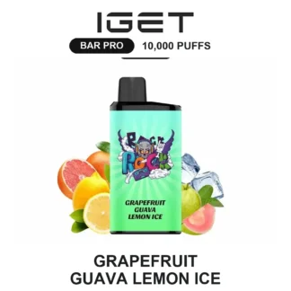 Grapefruit Guava Lemon Ice IGET Bar Pro 10,000 Puffs