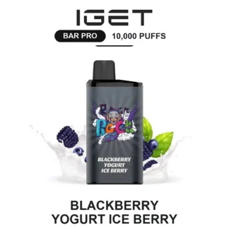 Blackberry Yogurt Ice Berry IGET Bar Pro 10,000 Puffs