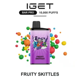 Fruity Skittles IGET Bar Pro 10,000 Puffs