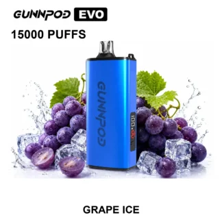 Grape Ice GUNNPOD EVO 15,000 Puffs
