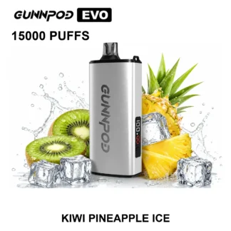 Kiwi Pineapple Ice GUNNPOD EVO 15,000 Puffs