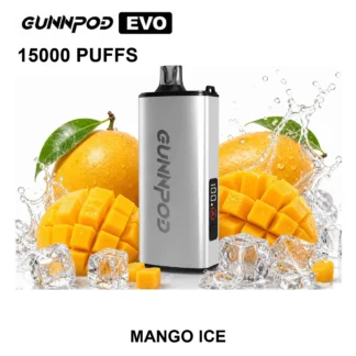 Mango Ice GUNNPOD EVO 15,000 Puffs