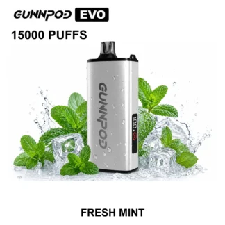 Fresh Mint GUNNPOD EVO 15,000 Puffs