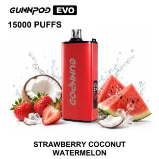 Strawberry Coconut Watermelon GUNNPOD EVO 15,000 Puffs