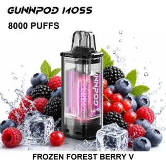 Frozen Forest Berry V GUNNPOD Moss Pod 8000 8,000 Puffs