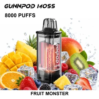 Fruit Monster GUNNPOD Moss Pod 8000 8,000 Puffs