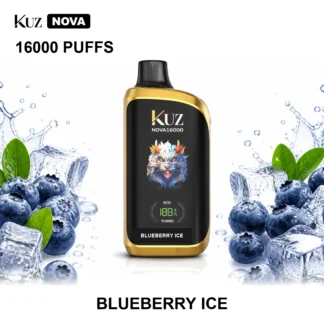 Blueberry Ice KUZ Nova 16,000 Puffs