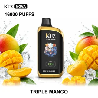 Triple Mango KUZ Nova 16,000 Puffs
