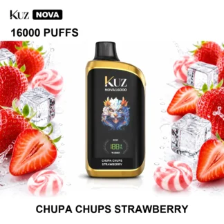 Chupa Chups Strawberry KUZ Nova 16,000 Puffs