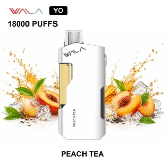 Peach Tea WALA YO 18000 18,000 Puffs
