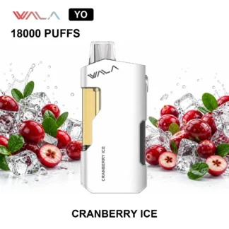Cranberry Ice WALA YO 18000 18,000 Puffs